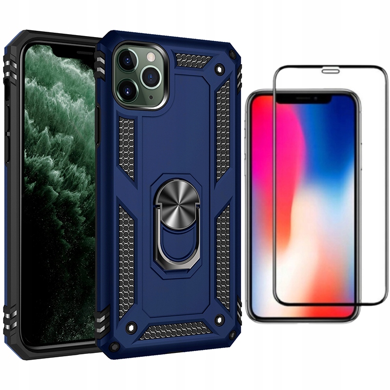 

Etui Pancerne Ring Nx Do Iphone 11 Pro + Szkło