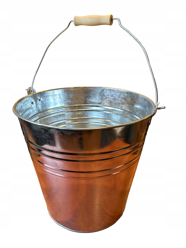 

Wiadro Metalowe Ocynkowane 12L B. Mocne