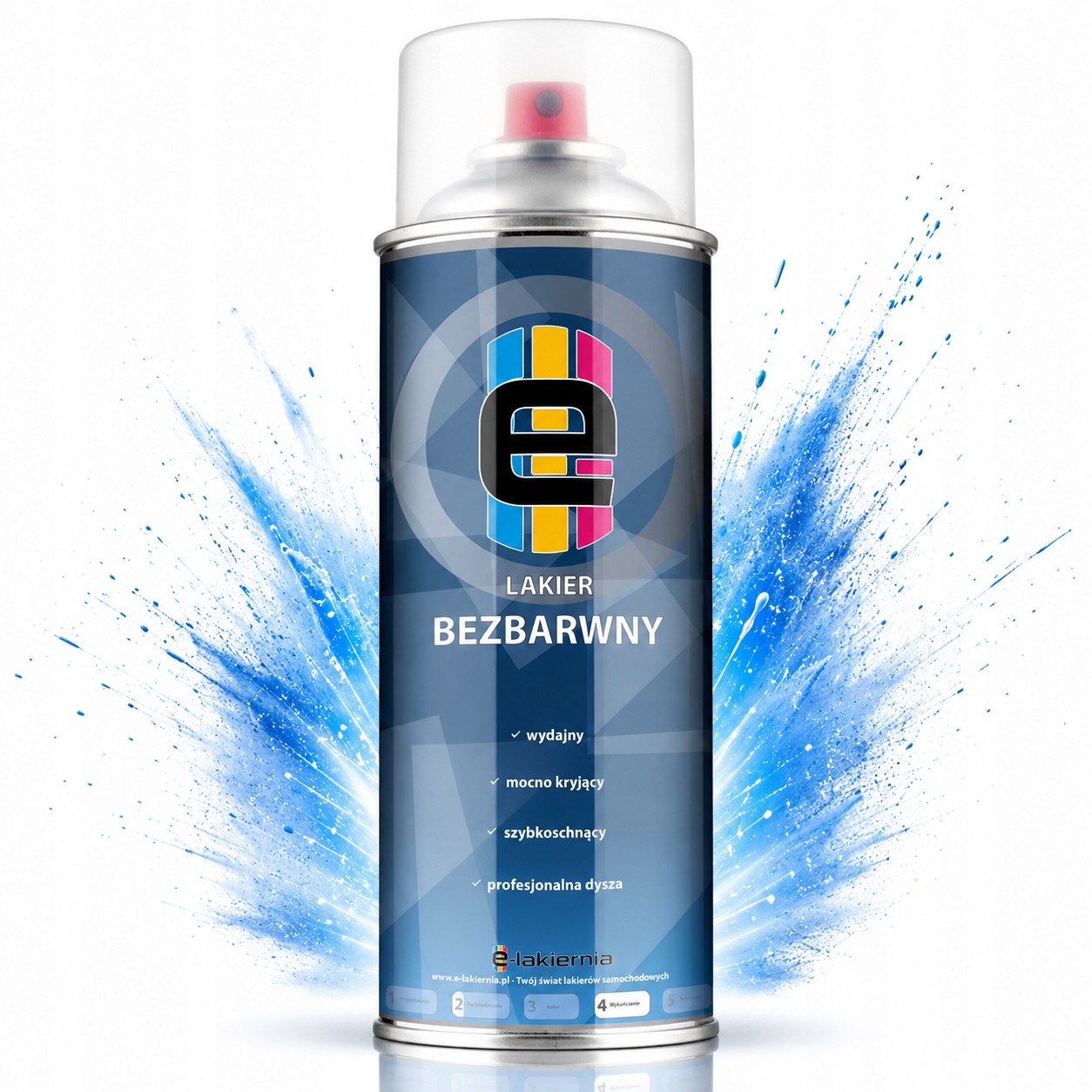 Profesjonalny Lakier Bezbarwny Spray 400ml e-lakiernia