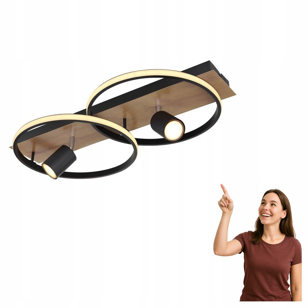 Led stropná lampa 36W Danny 67309-36 Globo