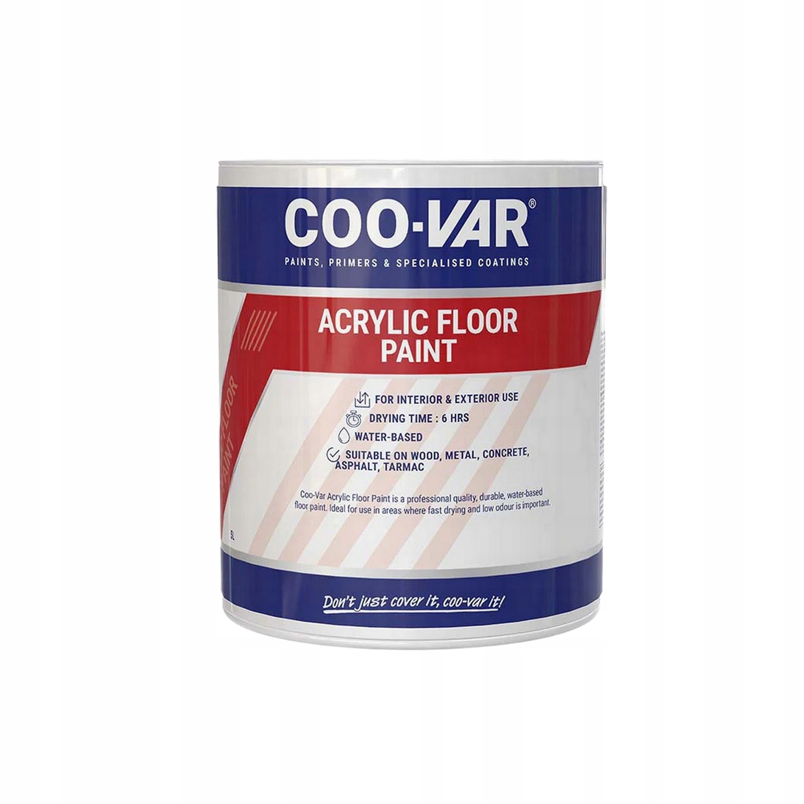 Farba do posadzek, do betonu pod ruch pieszy 5 l