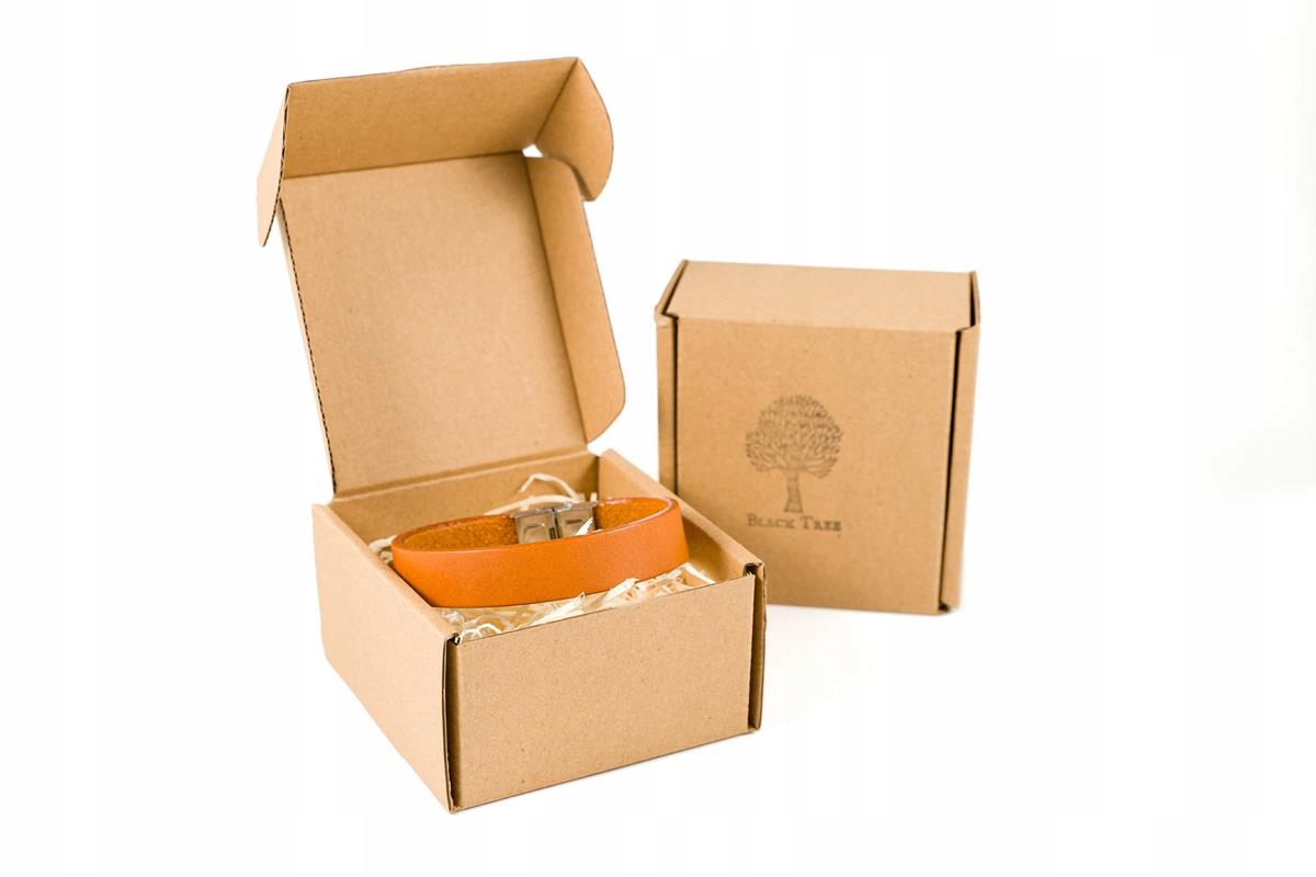 

Skórzana bransoletka gładka