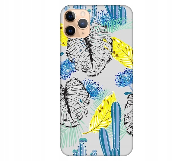 

Etui pokrowiec do iPhone 11 Pro Max Kaktus tropika