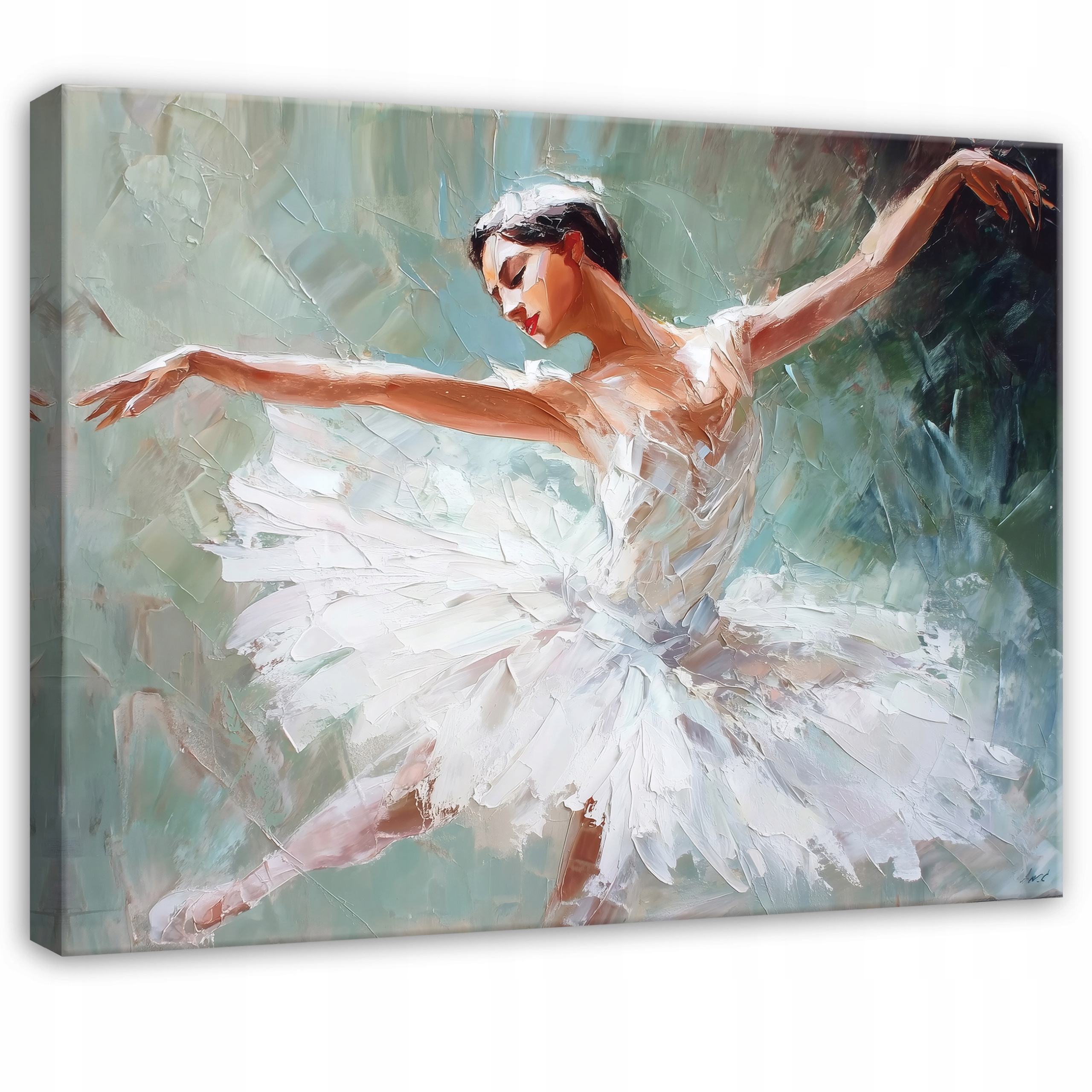 Obraz Žena Baletka Pop Art Do Ložnice Obývacího Pokoje Kuchyně Na Plátně 100x70