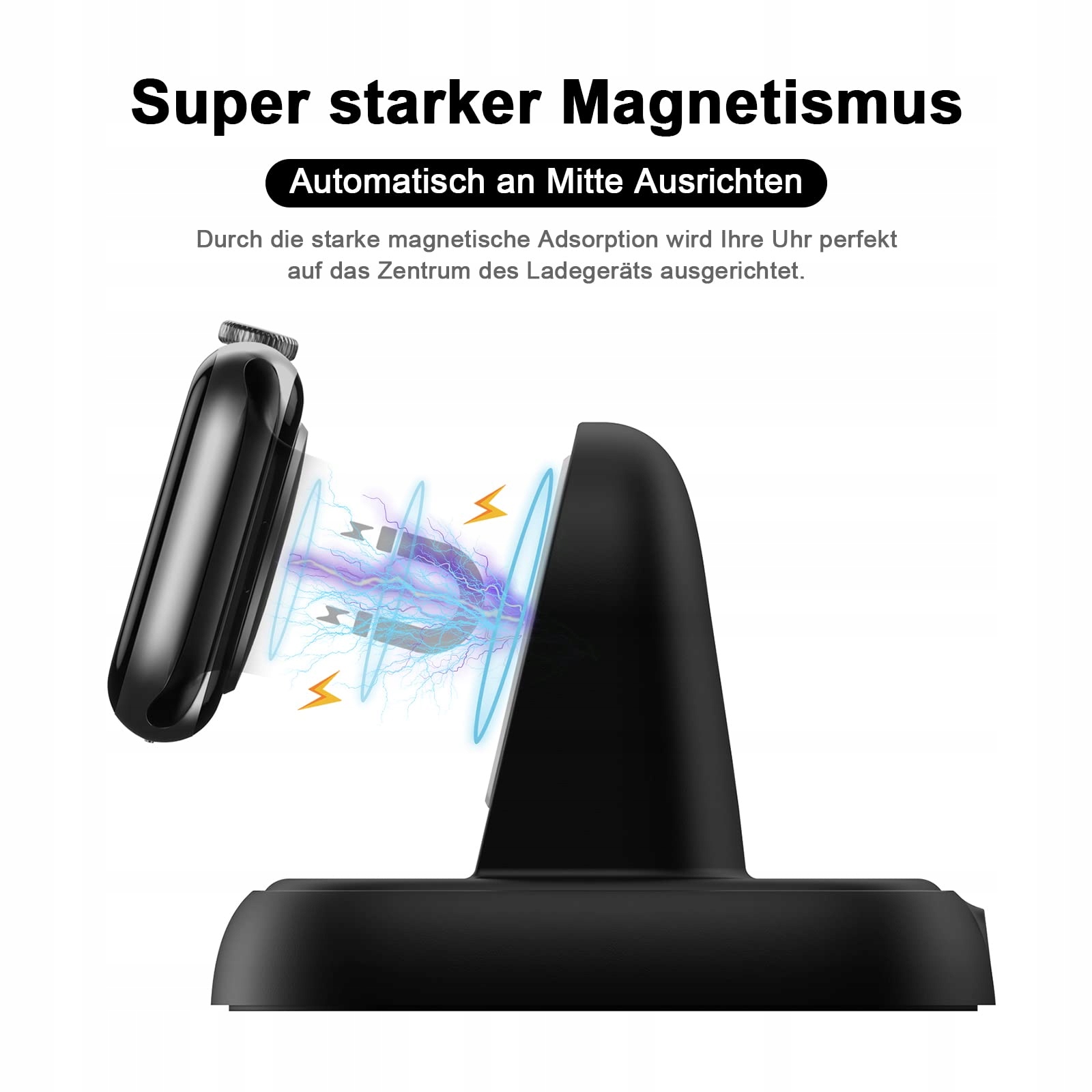 LVFAN Ładowarka Do Apple Watch Magnetyczna Stacja Ładowania USB-C — miniatura 2