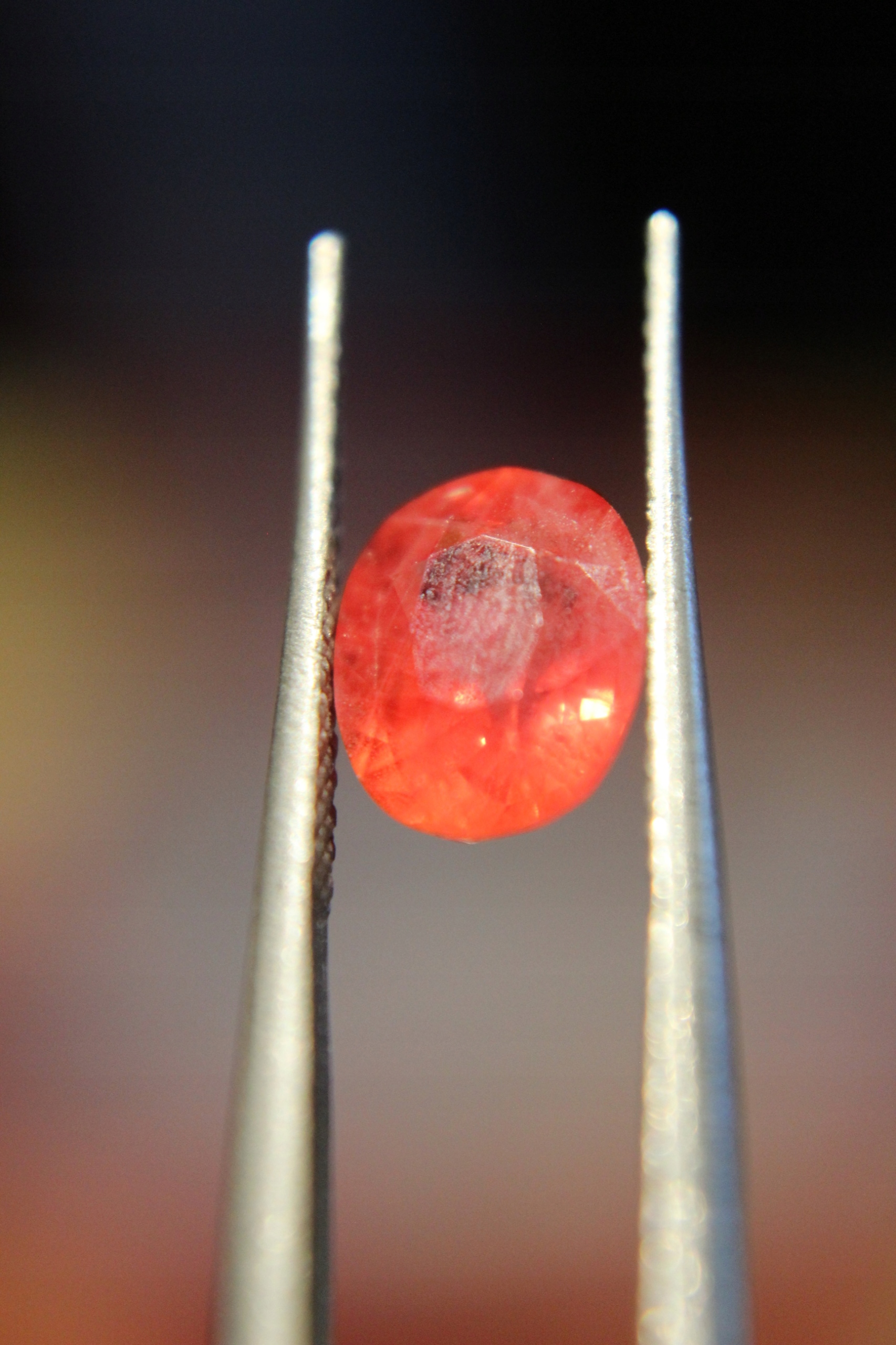 Szafir traktowany 2.65ct