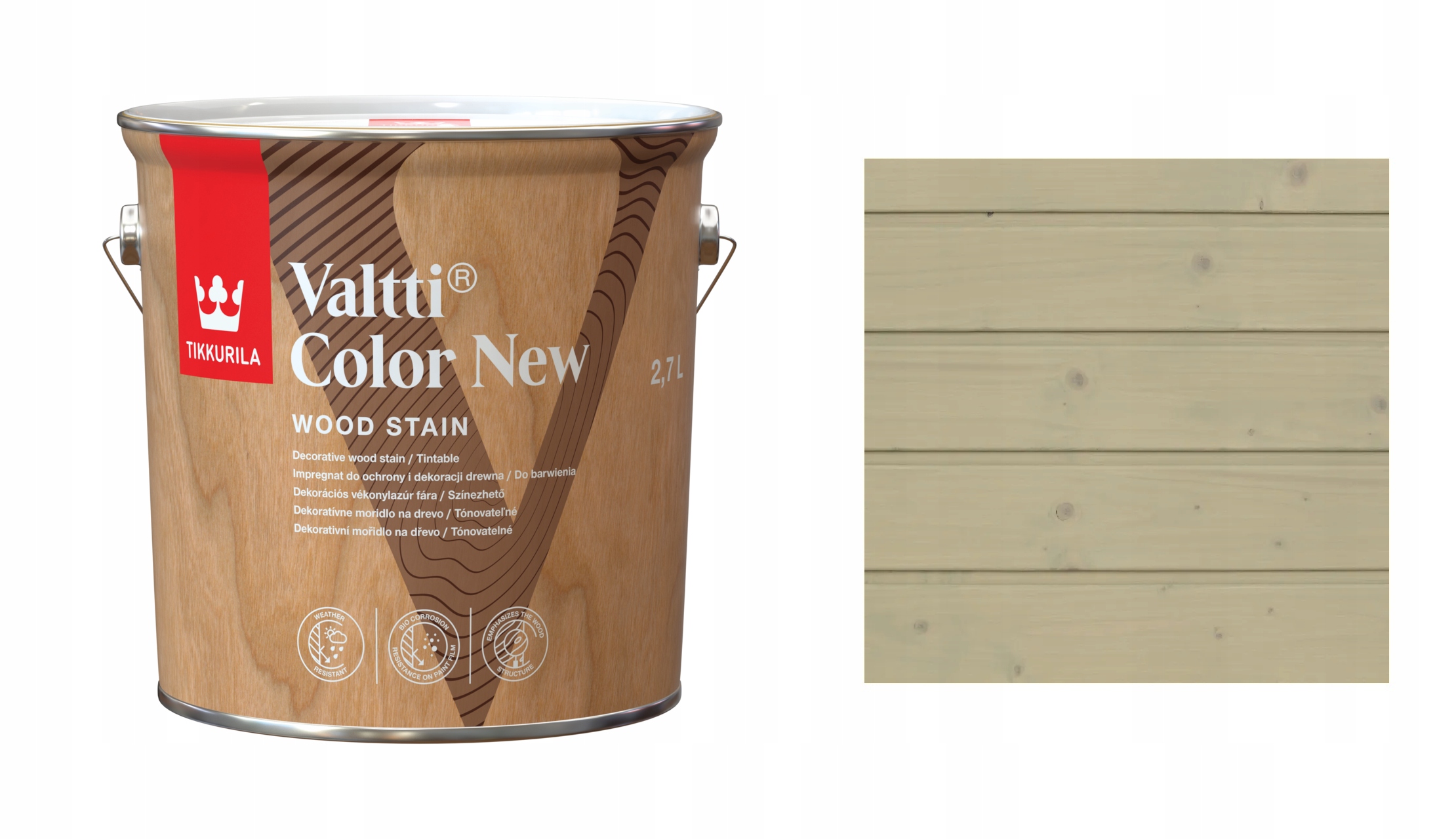 Tikkurila Valtti Color New 2,7L 243A Serendipity Ochranný Impregnát
