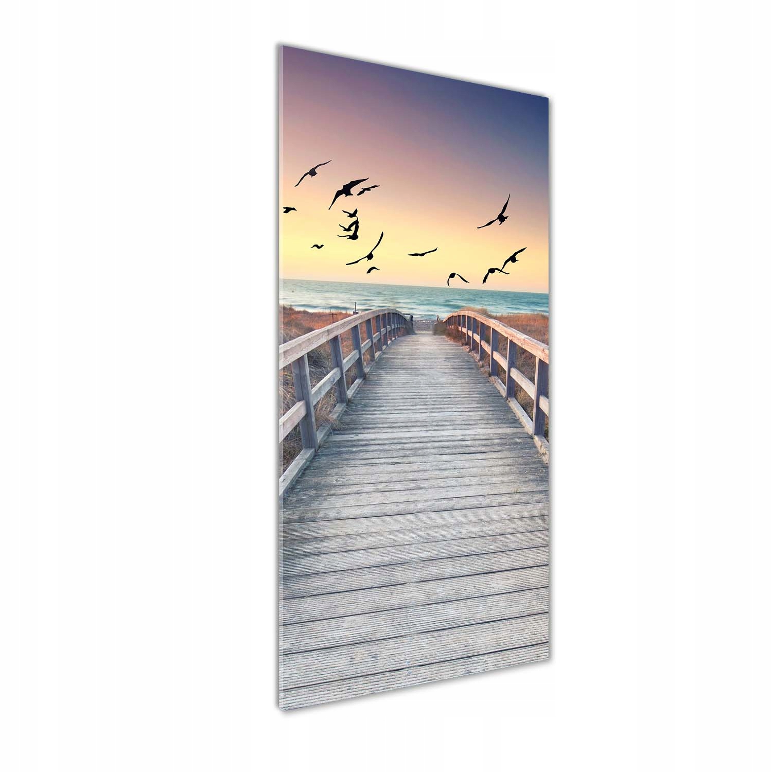 

Foto obraz szklany pionowy Ścieżka na plażę 50x125