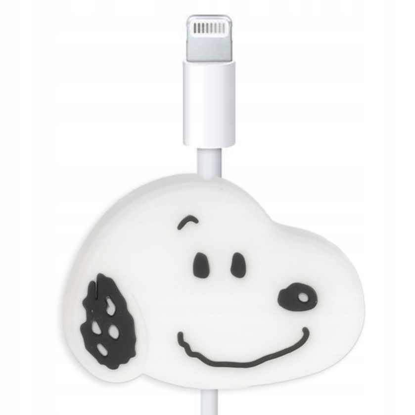 ZABEZPIECZENIE OSŁONA Na Kabel Ładowarkę Słuchawki SNOOPY