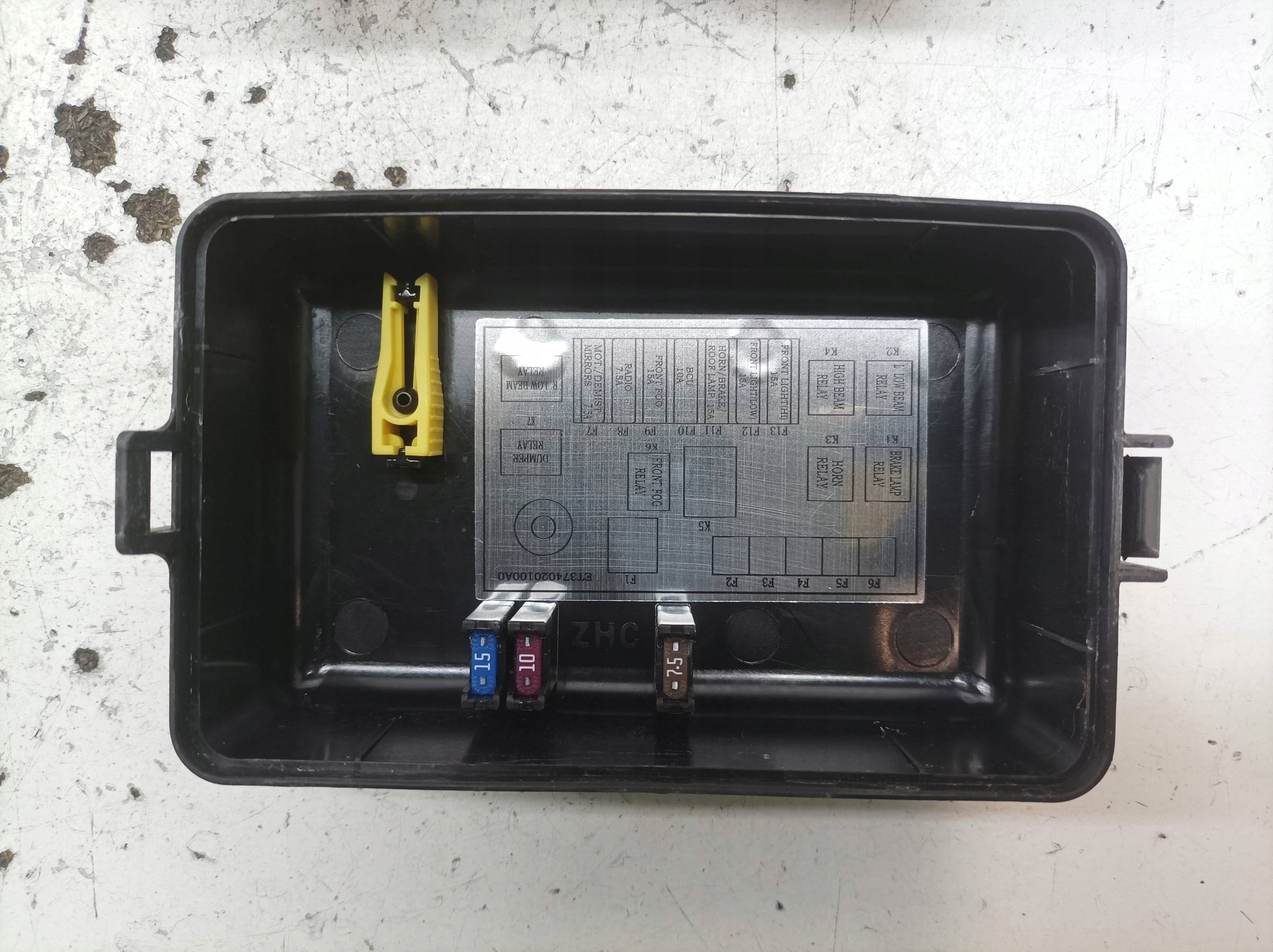 Module fusibles 1.5 B 106KM Piaggio Porter II (2021- ) NP6