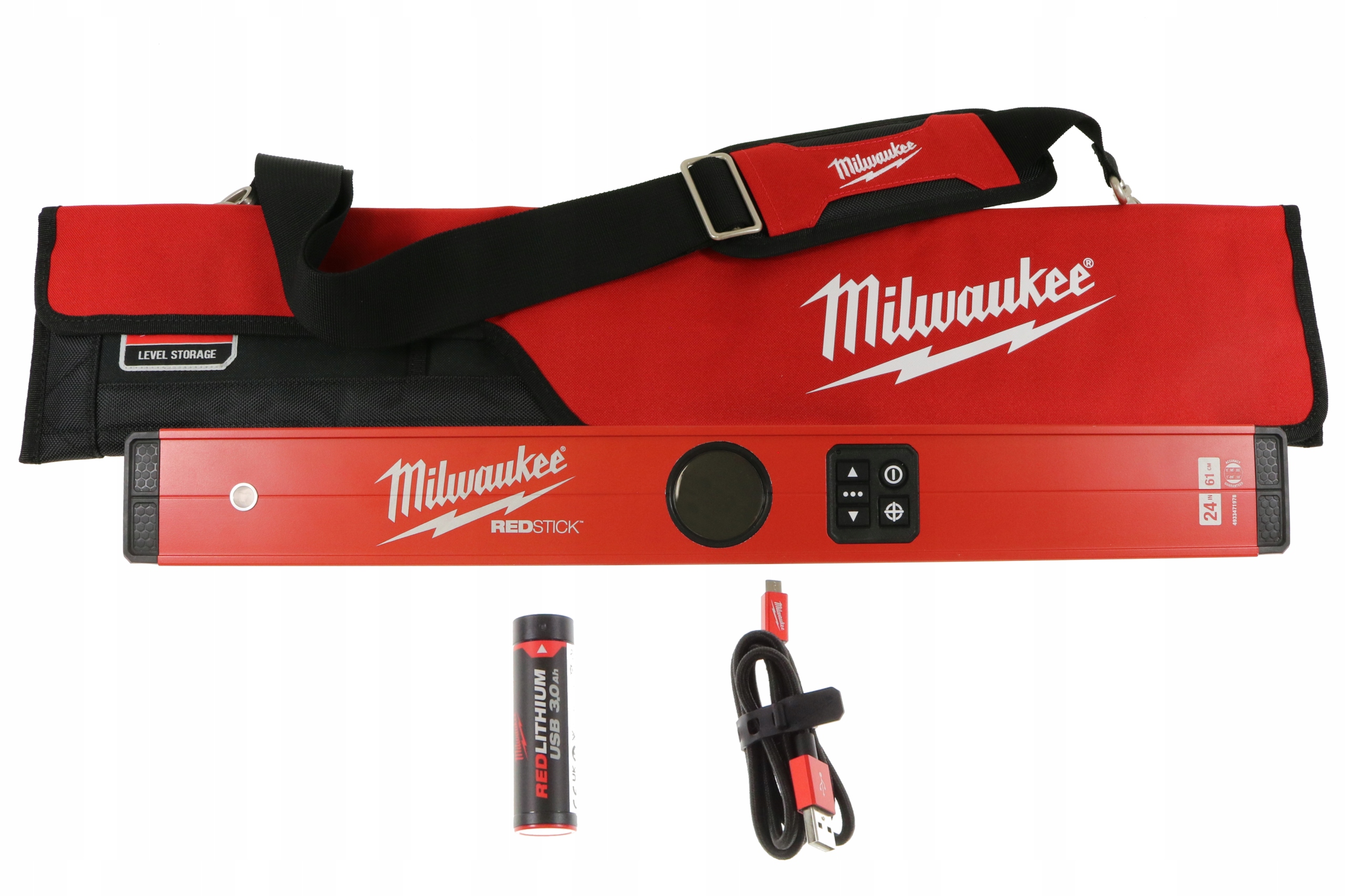 Precyzjna Poziomica Elektroniczna Redstick 60CM Z Pokrowcem Milwaukee