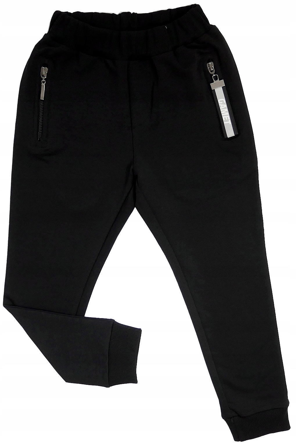 Spodnie DRESOWE chłopięce EKSPRES GAMET 86 czarne