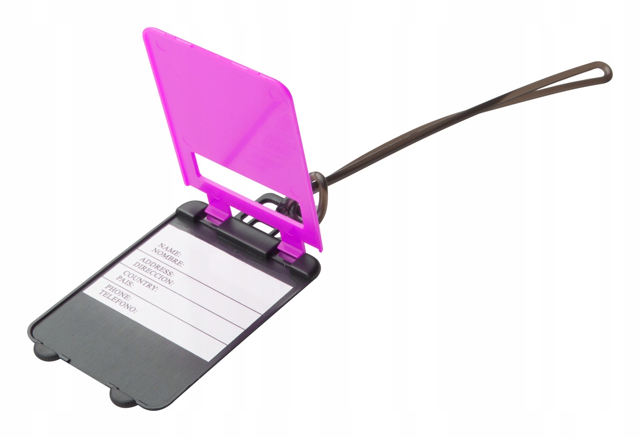 ZAWIESZKA NA BAGAŻ walizkę IDENTYFIKATOR do bagażu Kod producenta AP800376-25