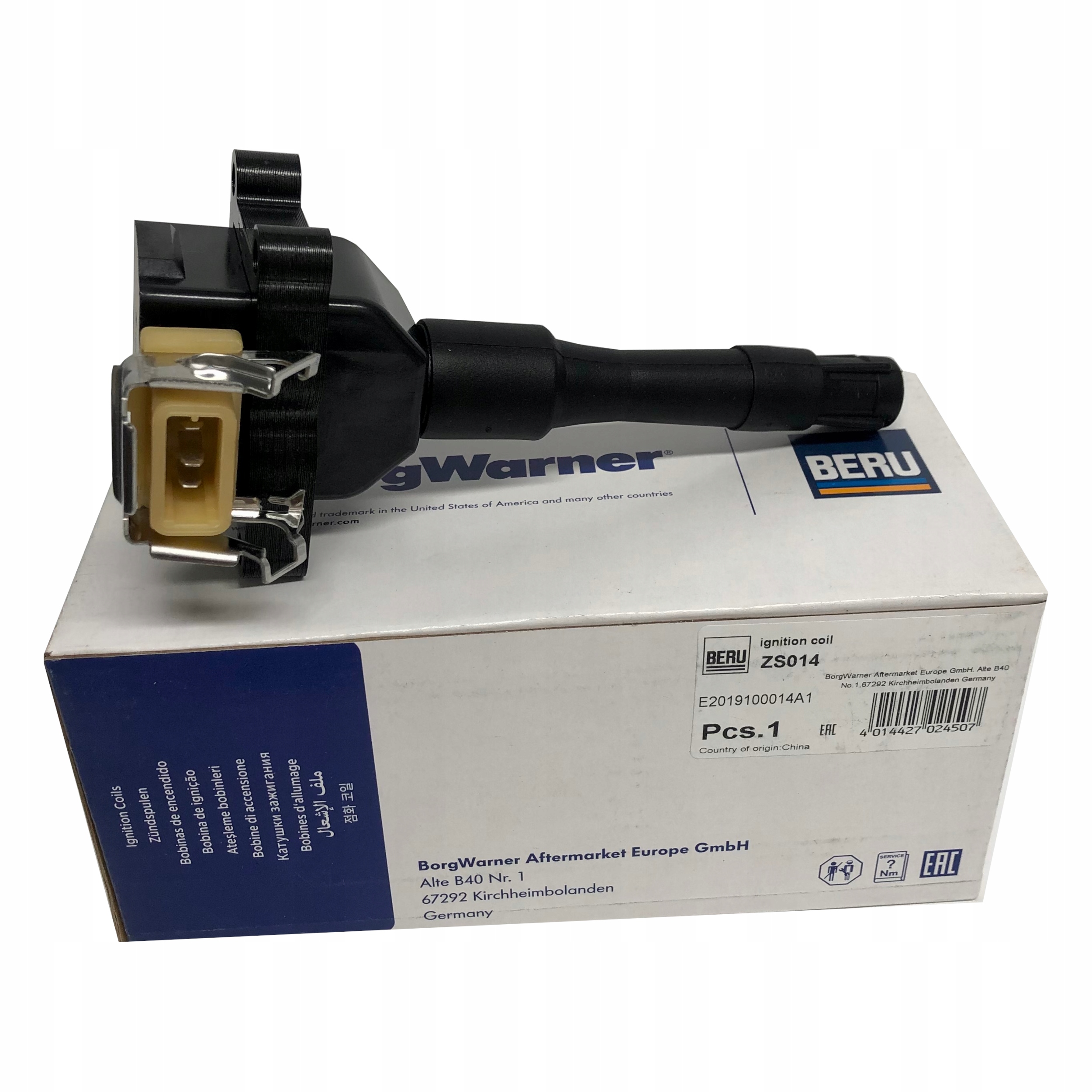 BMW КАТУШКА ЗАЖИГАНИЕ BERU Zs014