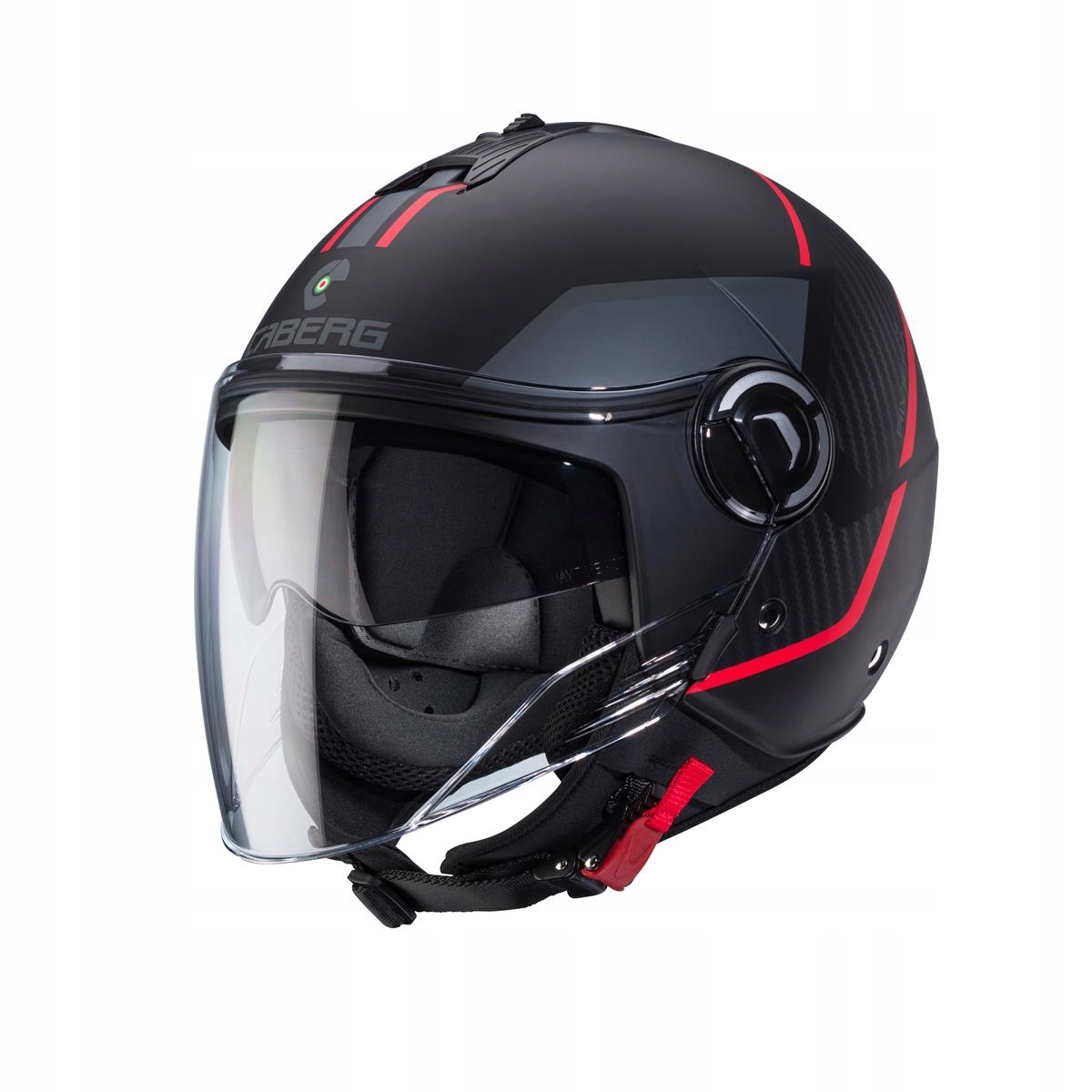 CABERG KASK OTWARTY JET Z BLENDĄ MODEL RIVIERA V4X ROZMIAR XL
