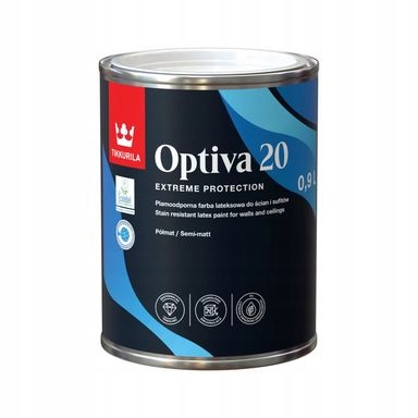 

Tikkurila Optiva Semi Matt 20 0,9l Baza A
