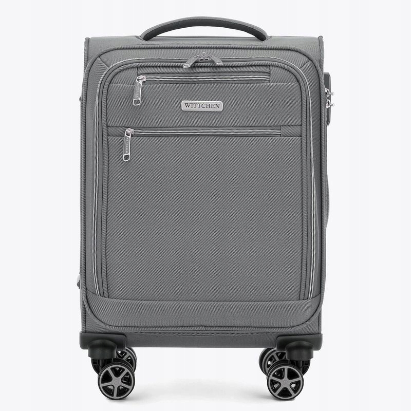 Walizka Kabinowa Miękka Wittchen Softmove Line 56-3S-171-00 Szara