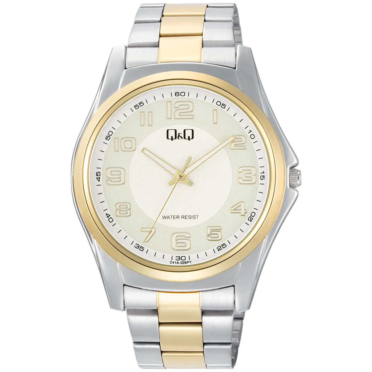 Pánské Hodinky Qq C41A-006P stříbrné