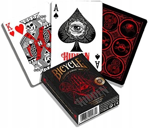 Karty do gry BICYCLE HIDDEN 1 TALIA Wydawca Bicycle