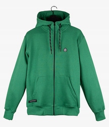 Mikina Elade Zip Hoodie Mini Logo Green
