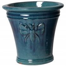 OSŁONKA DONICZKA CERAMICZNA WAZON NA KWIATY MAŁA