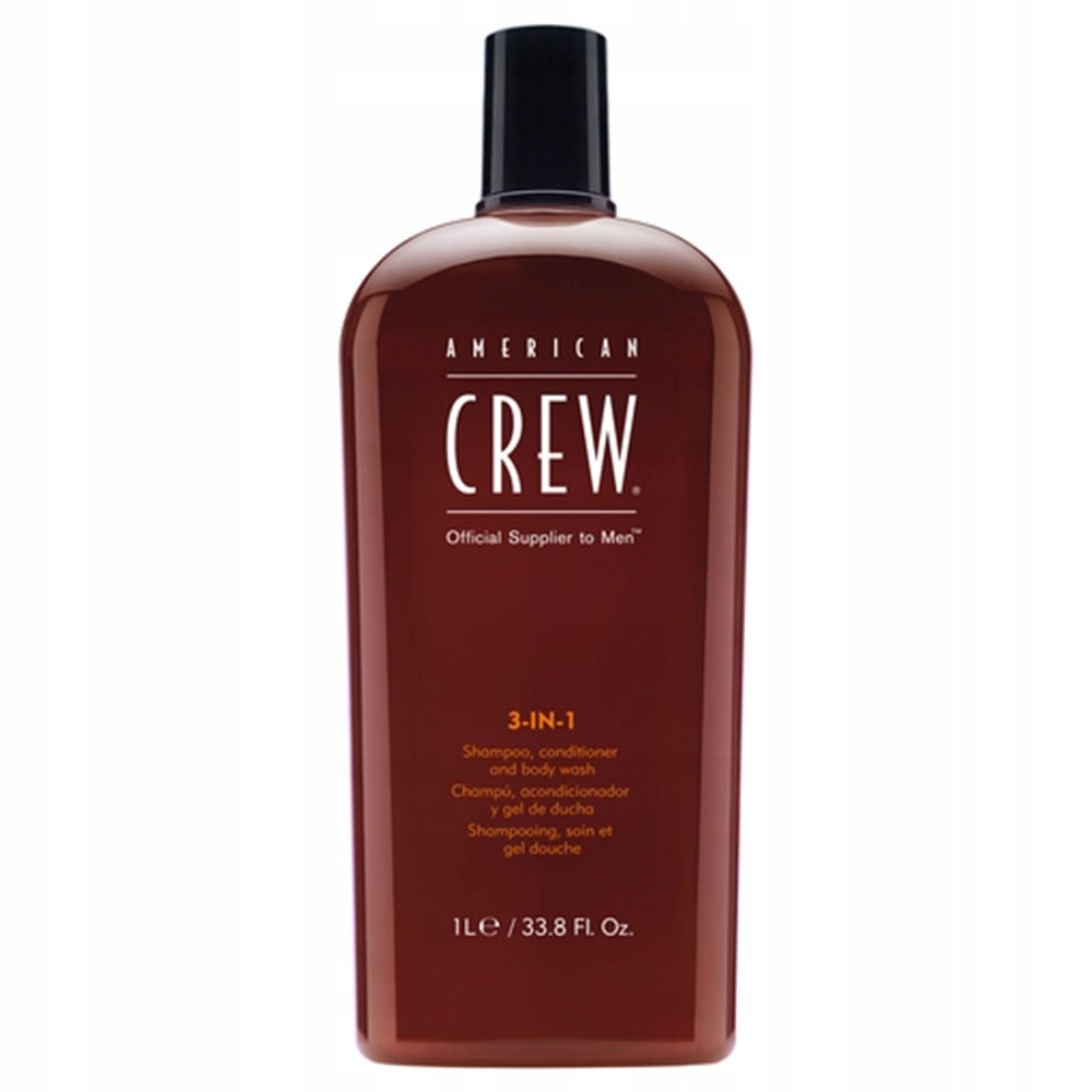 American Crew Classic 3v1 Šampon, kondicionér a sprchový gel: 1000 ml