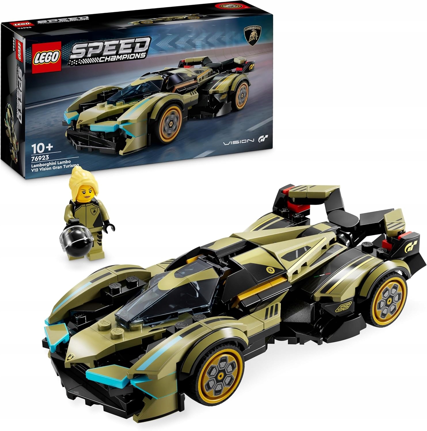 Lego 76923 Luxusní Lamborghini Lambo V12 Vision Gt auto Gran Turismo
