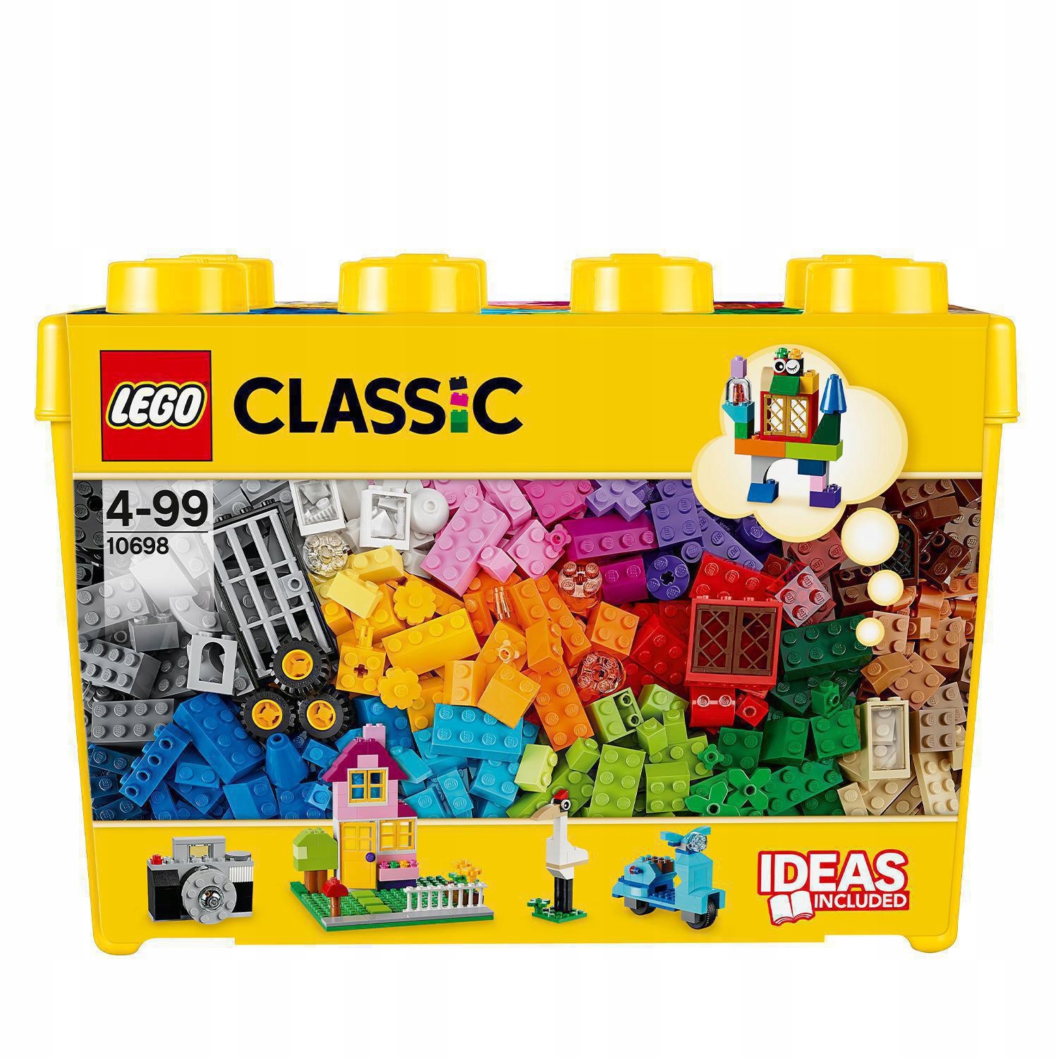 LEGO Classic Творческие колодки с большой коробкой 10698