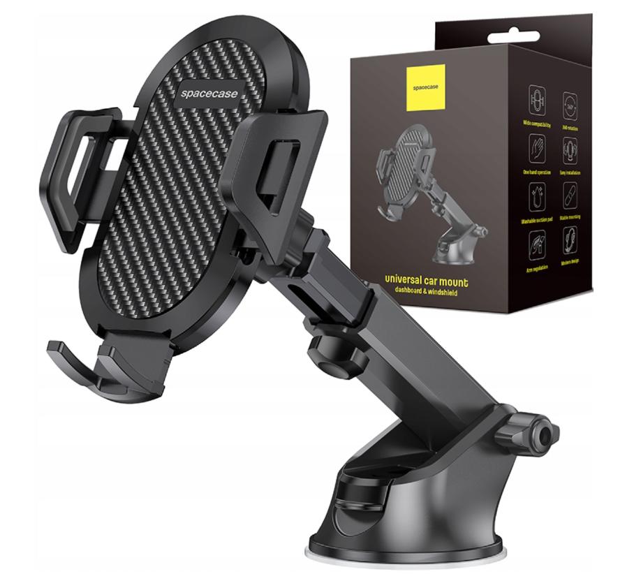 Uchwyt Do Samochodu Na Telefon Szybę Deskę Kokpit Samochodowy Holder Mocny