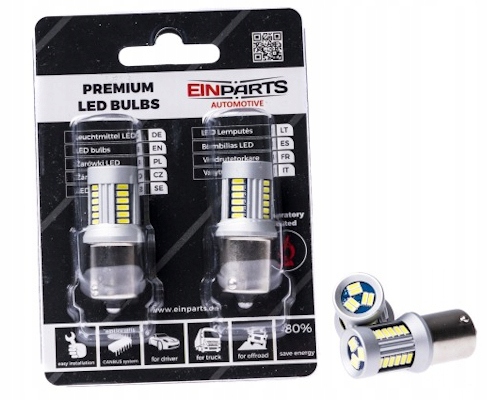 Einparts P21W 30x Led Dzienne Drl Renault Laguna 3