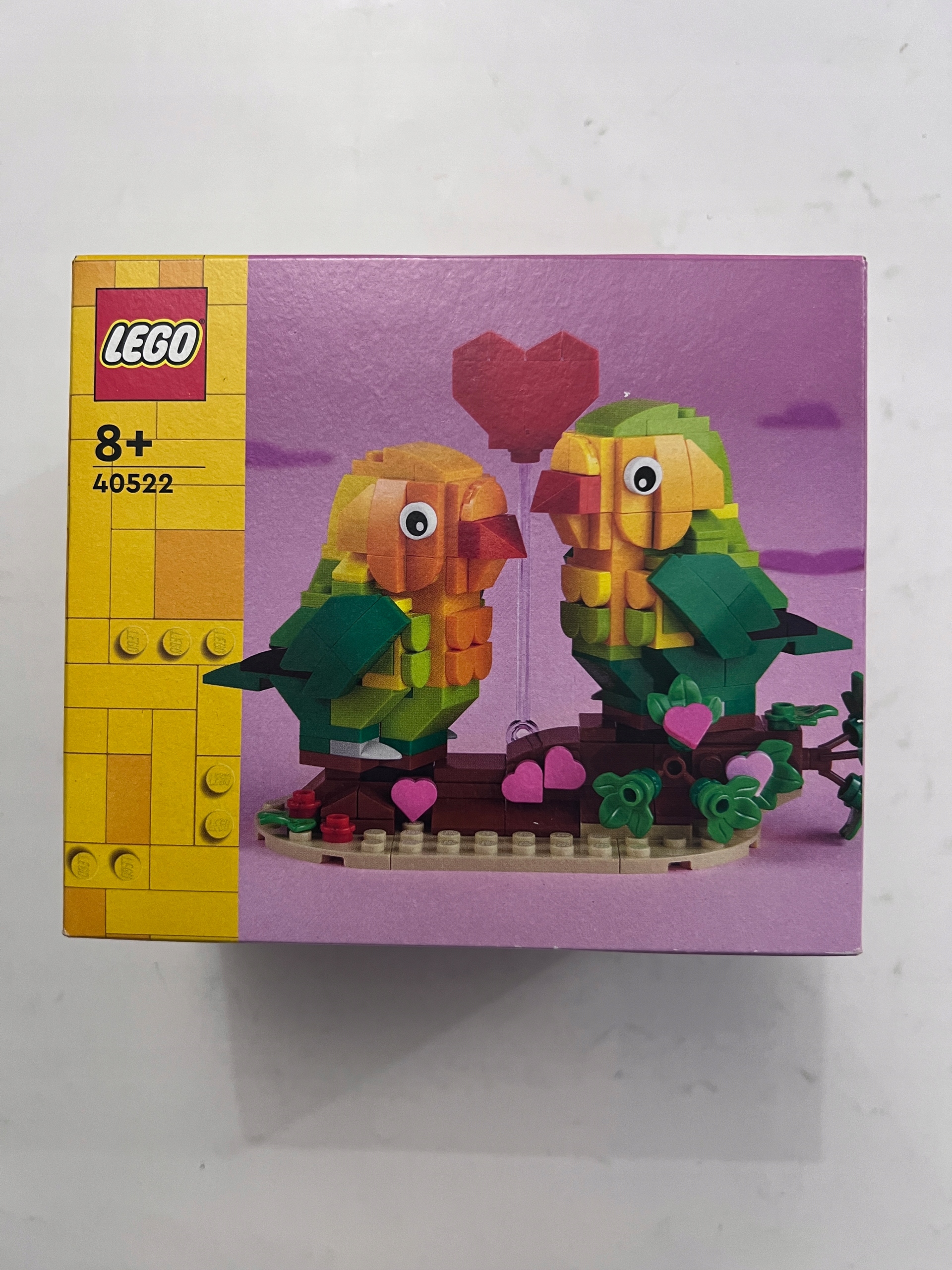 Lego 40522 BrickHeadz Walentynkowe Papużki nierozłączki