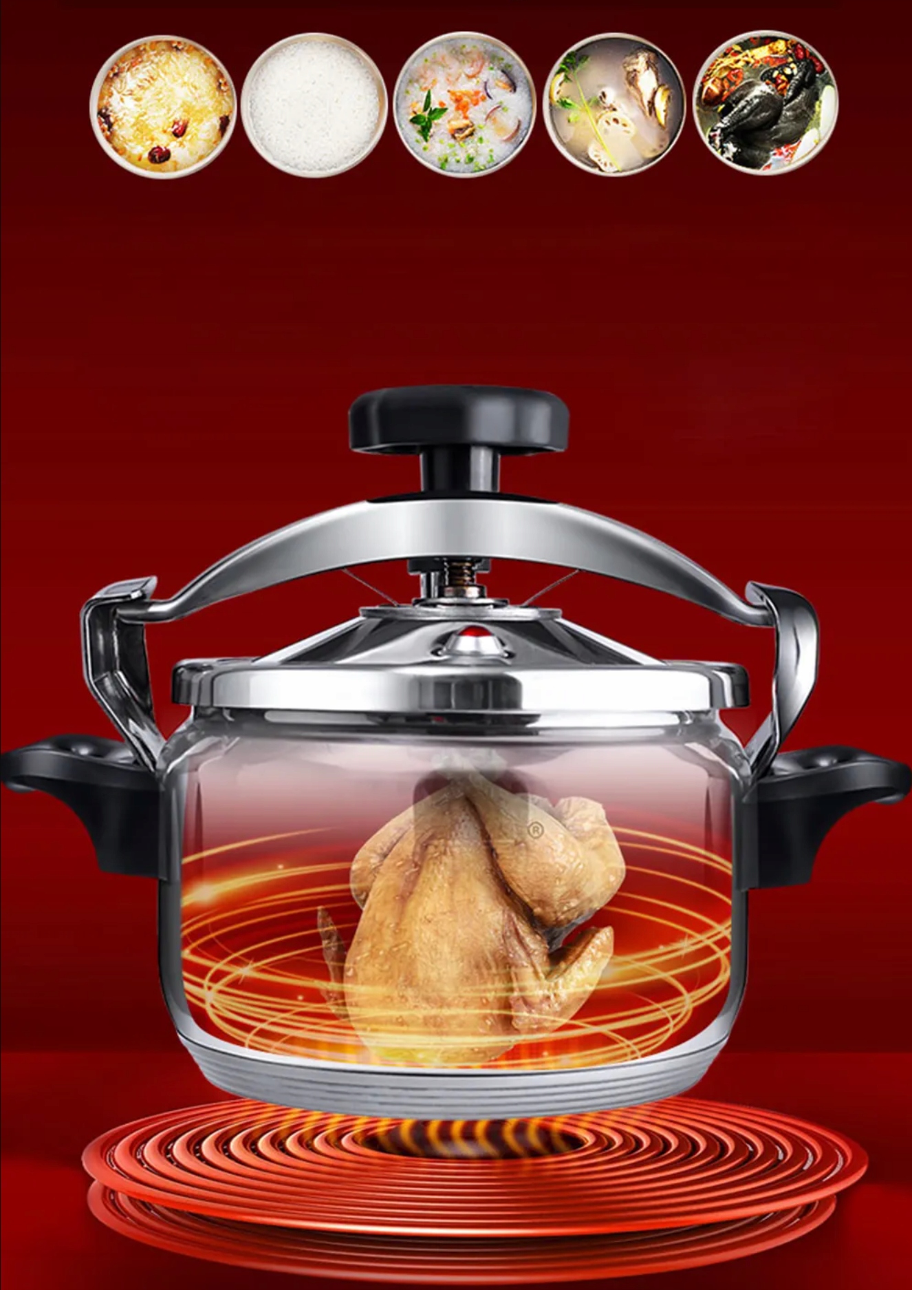 Szybkowar 7 l ze stali nierdzewnej Marka Edenberg