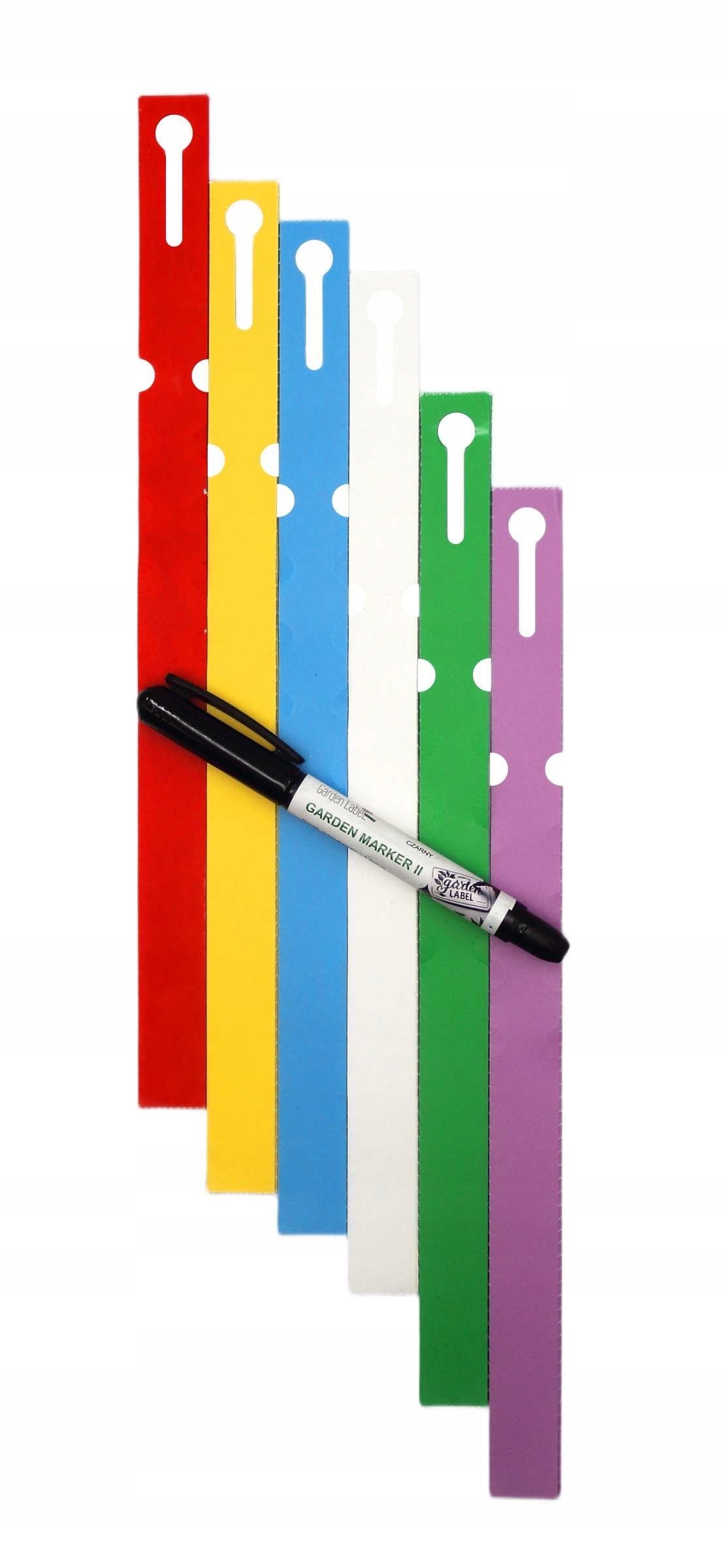 Marker II+ Etikety 6 Barevné smyčkové pro popis rostlin 300x20 mm (20x300) 600