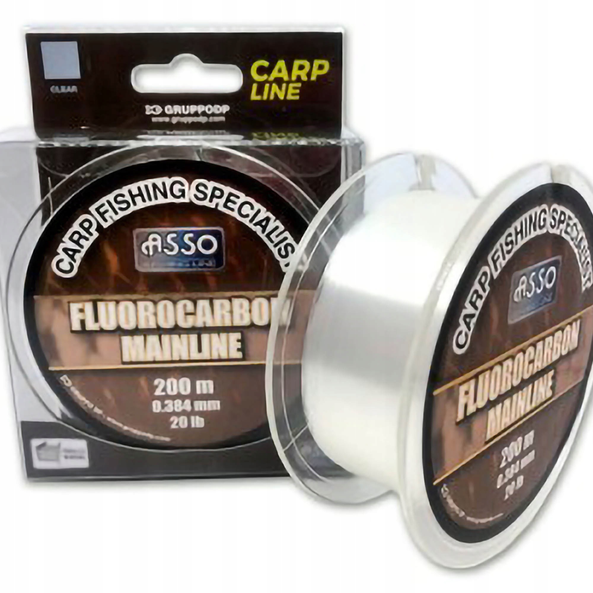 Fluorocarbon Asso Fluorocarbonový vlasec bílý 0,35mm 200m