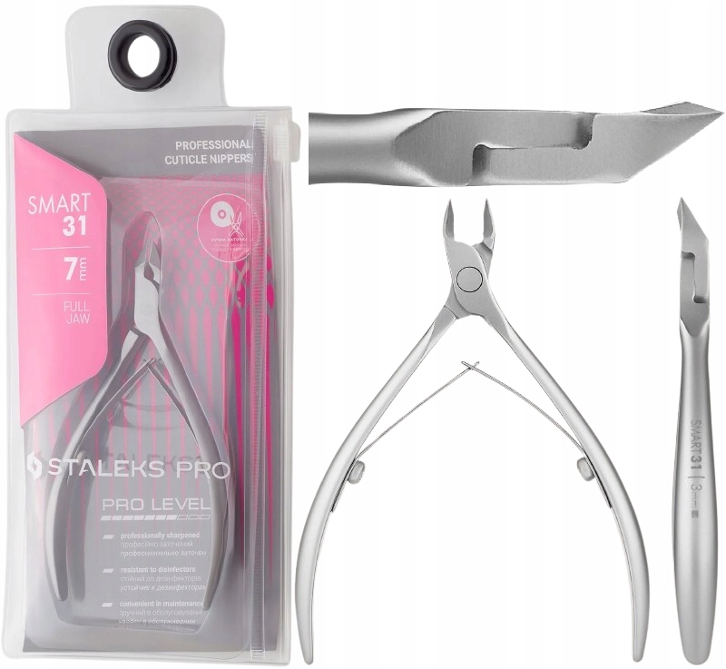 Profesionální kleště na kůži Smart 31 7 mm Staleks Odolné, přesné
