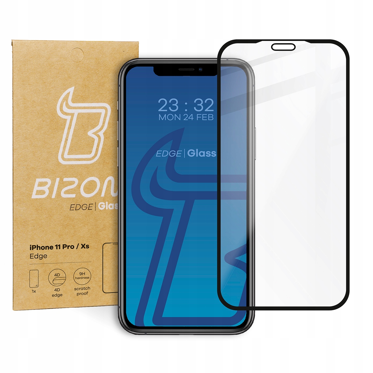 

Szkło hartowane Bizon do iPhone 11 Pro/ Xs