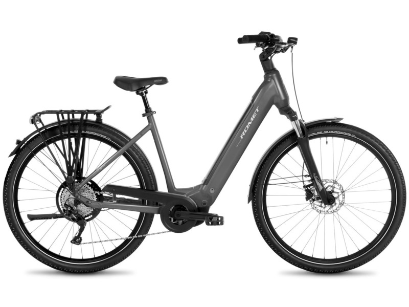 Rower elektryczny Romet E-Modeco Urb 3.5 U17 28 cali Grafitowy