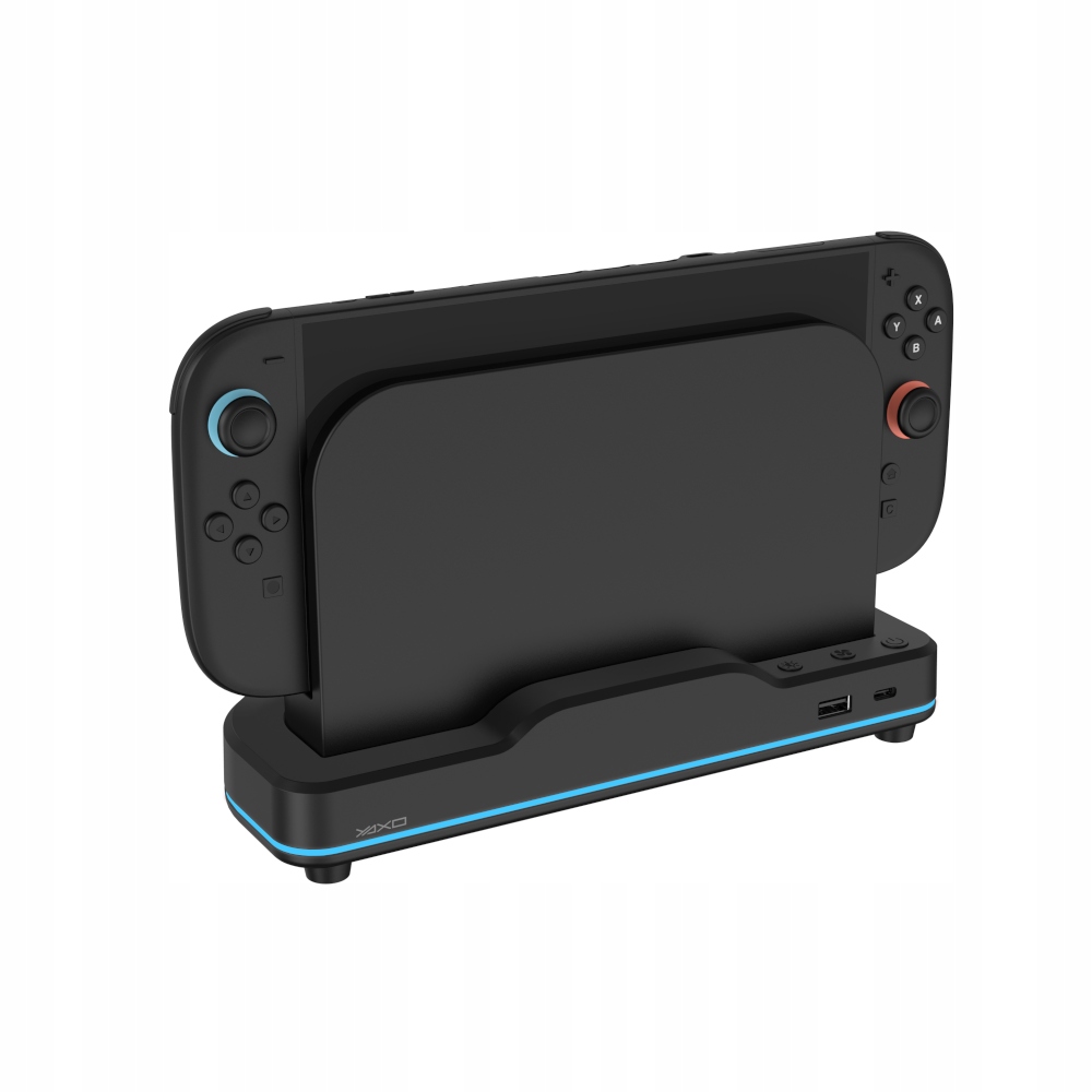 Yaxo Podstawka chłodząca do Nintendo Switch 2 stacja ładująca do NS2 Rgb