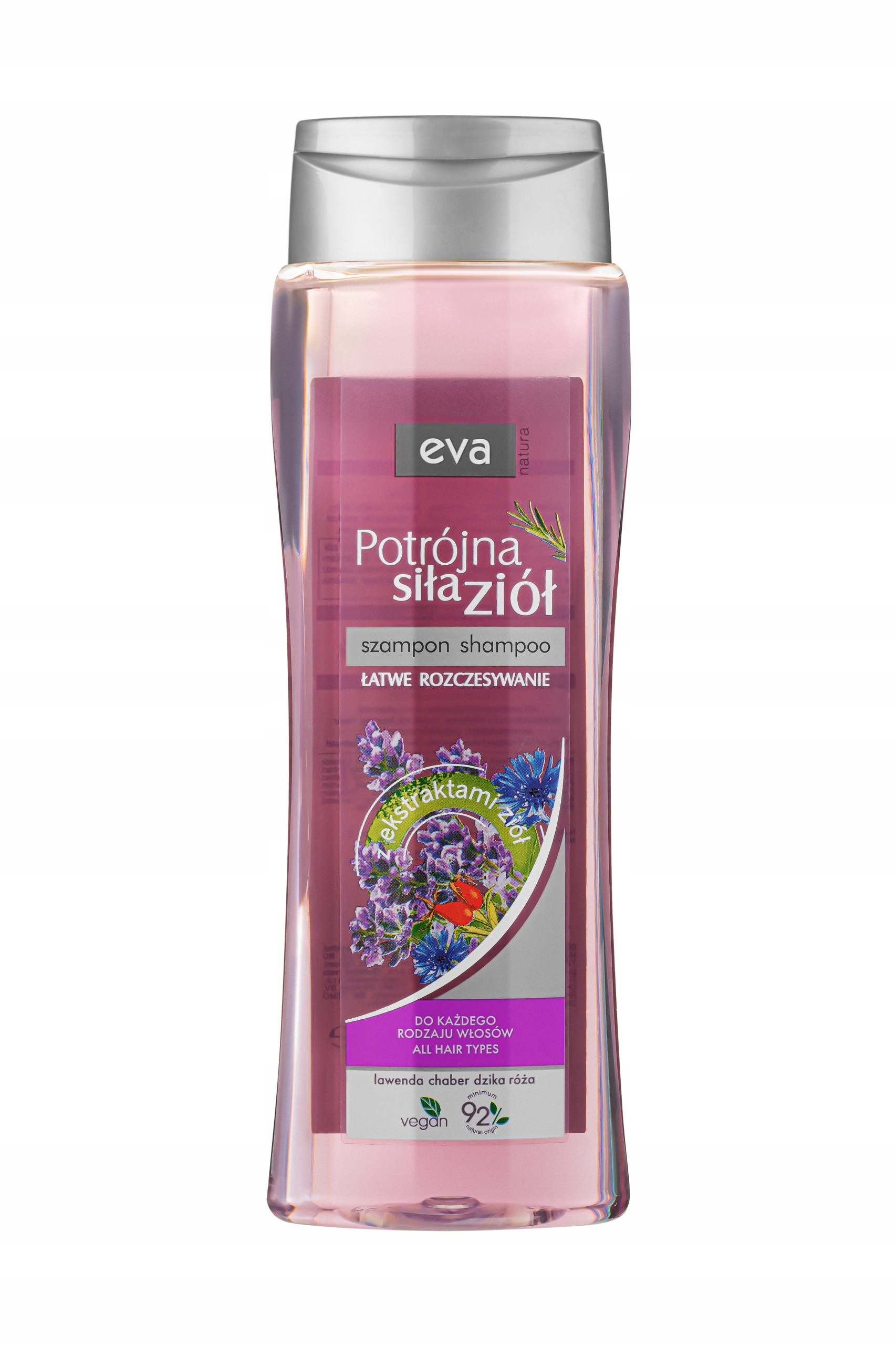 POLLENA EWA SZAMPON POTRÓJNA SIŁA ZIÓŁ LAWENDA 400ml