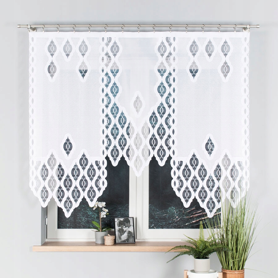 

Panel/ekran żakardowy Otto biała 160x140 cm