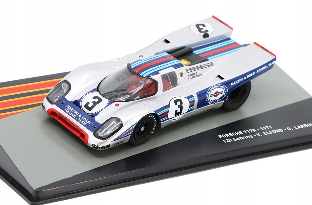 Porsche 917K 1971 12h Sebring V. Elford G. Larrousse 1:43 Centauria #3