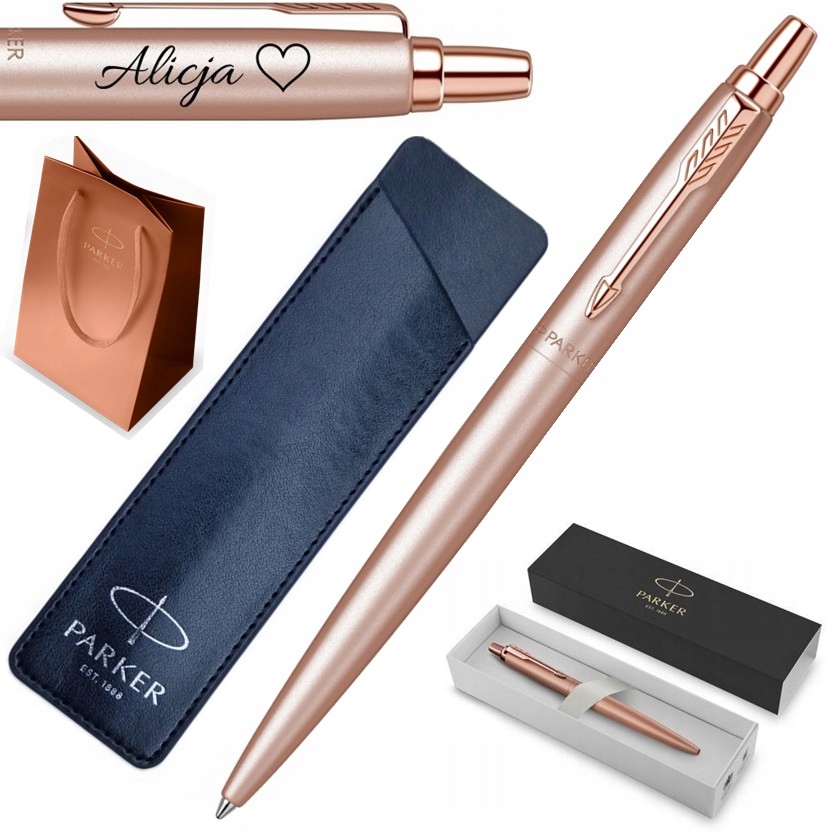 Długopis Parker Jotter XL Pink Gold Różowe Złoto Grawer dla Babci