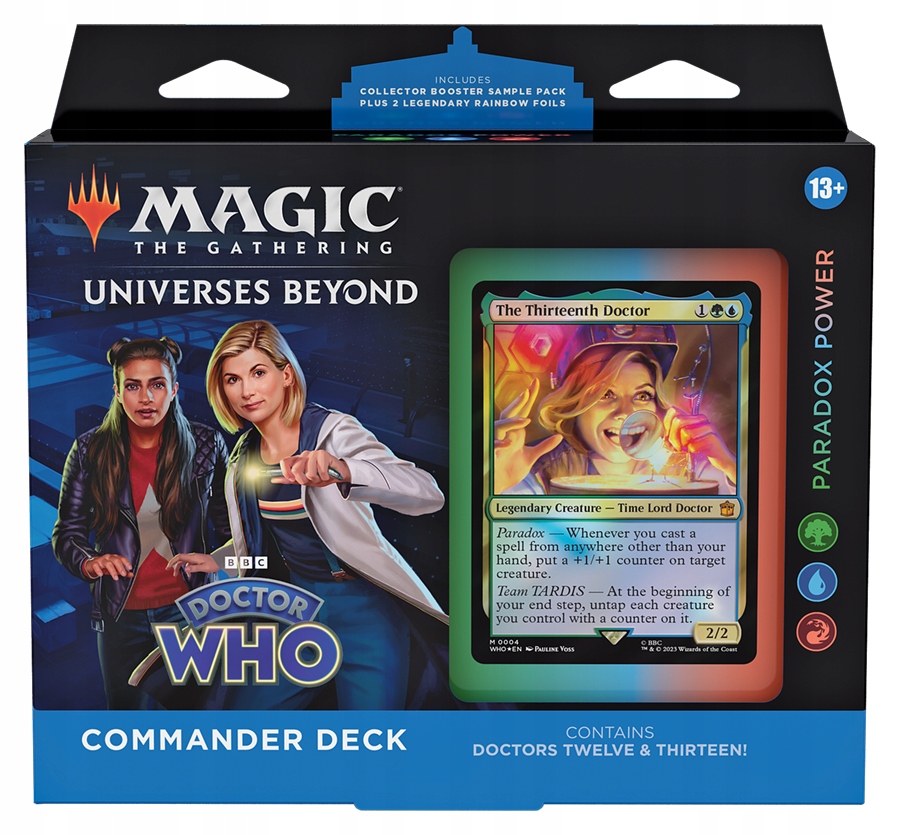 Doctor Who Talia Commander Paradox Power gra MtG Magic the Gathering 2023