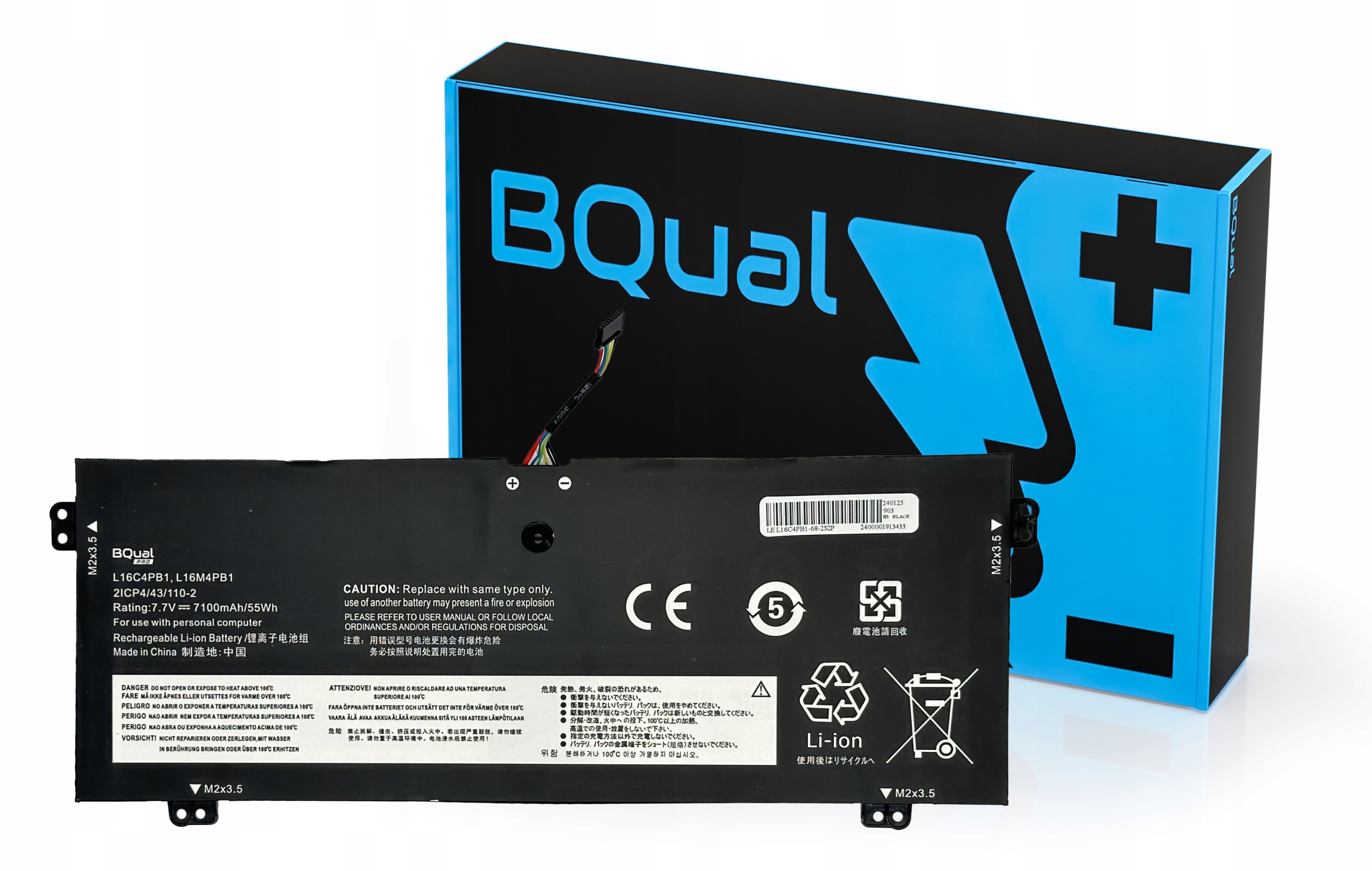 L16L4PB1 L16C4PB1 L16M4PB1 Baterie pro Lenovo Yoga 720-13IKB 730-13IKB