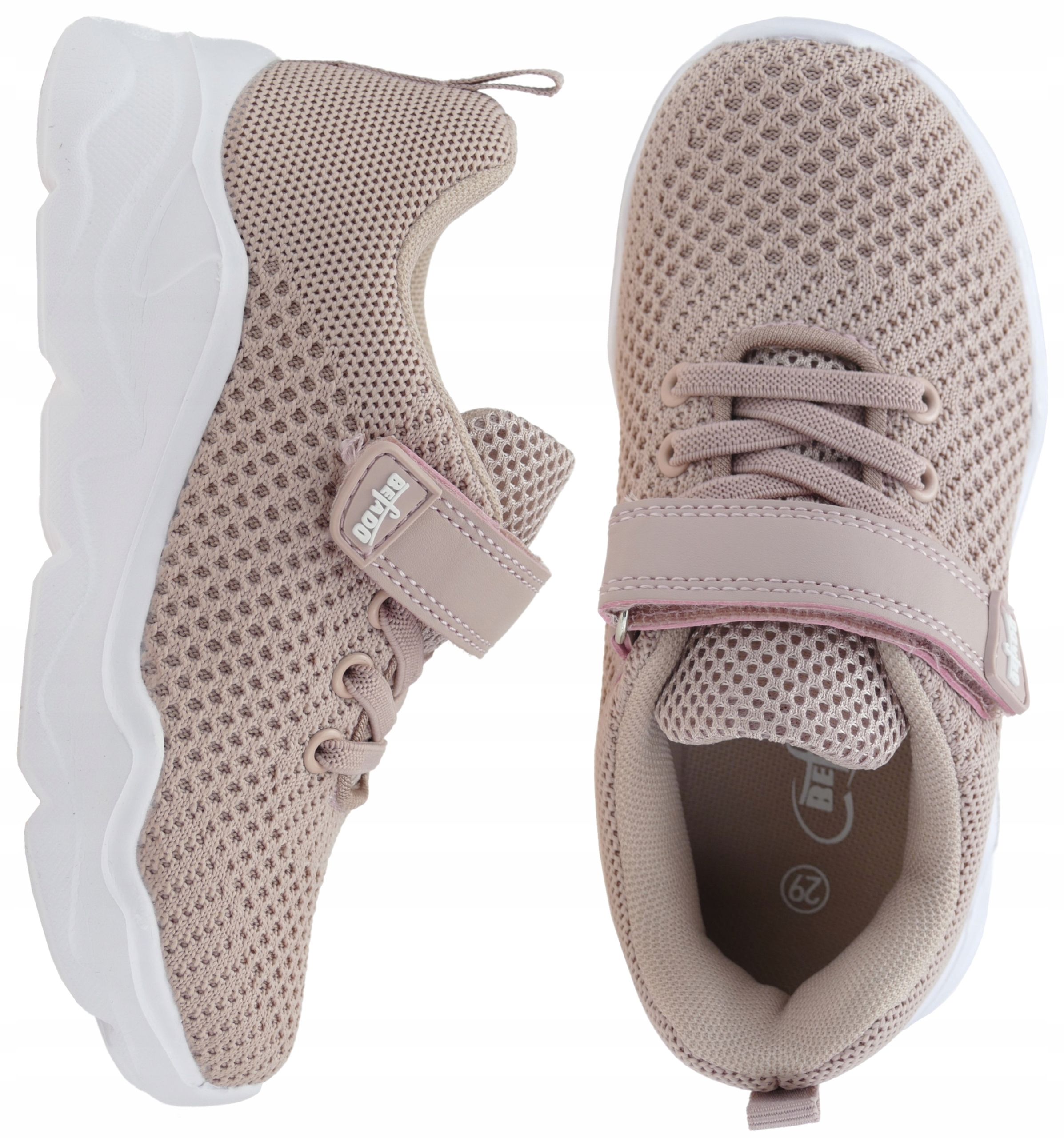 BEFADO ADIDASY DZIEWCZĘCE BUTY DZIECIĘCE SPORTOWE LEKKIE TRAMPKI POLSKIE 26