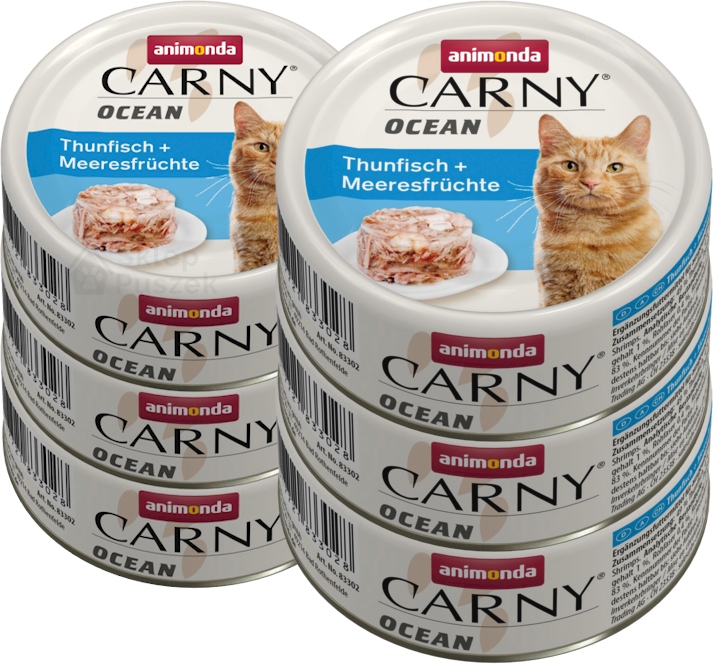 Levně Animonda Kočka Carny Ocean Tuňák a mořské plody Set 12x80g