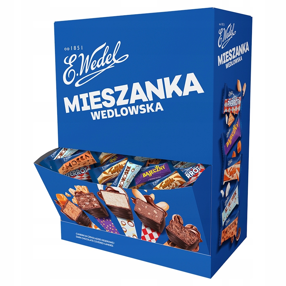 Cukierki czekoladowe Mieszanka Wedlowska E.Wedel opakowanie 3 kg