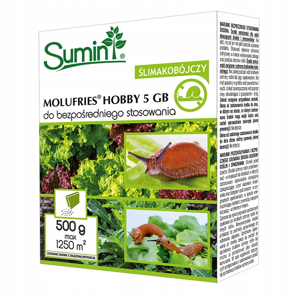 

Sumin Molufries 5GB 500 g zwalcza ślimaki