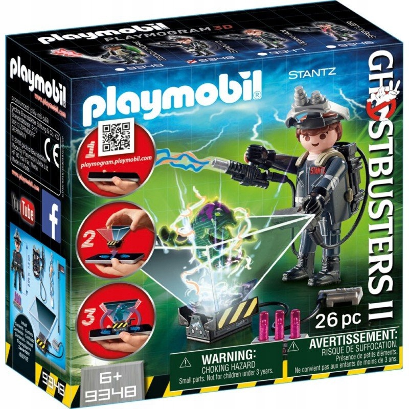 

Playmobil 9348 Ghostbuster Raymond Standz Duchów