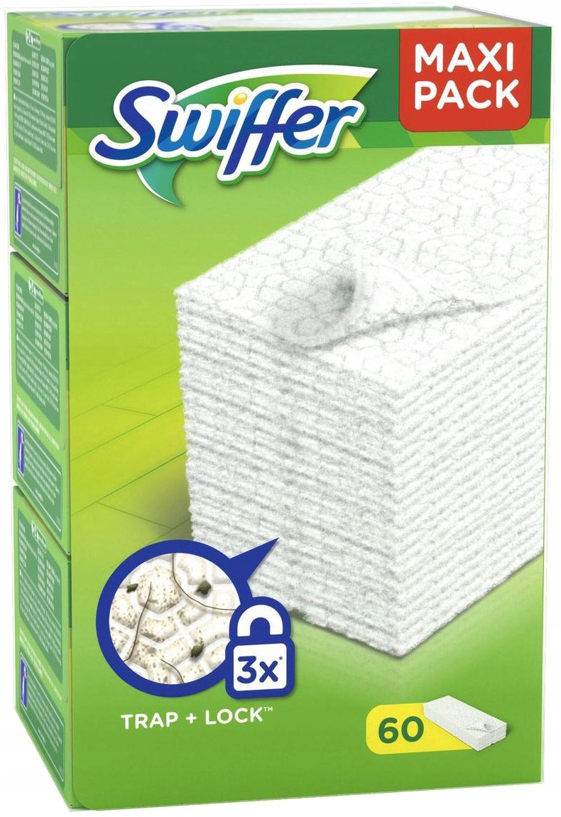 

Swiffer Suche Ściereczki do Mopa 3x20= 60szt De